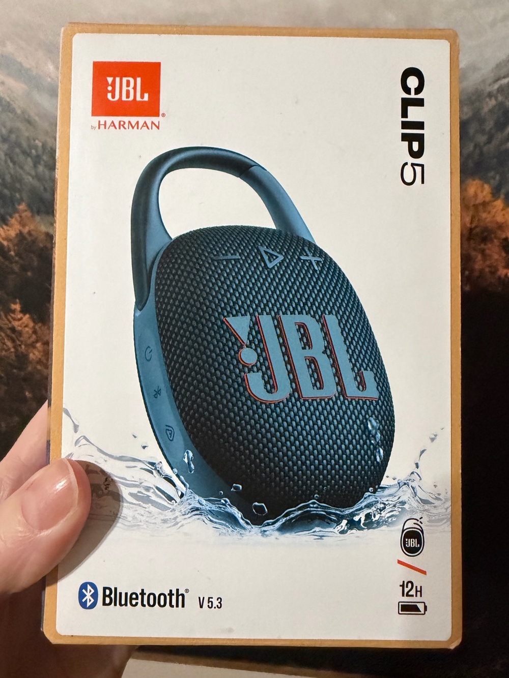 Batman Bluetooth V 5.3 Clip 5 Portable Bluetooth Speaker JBL